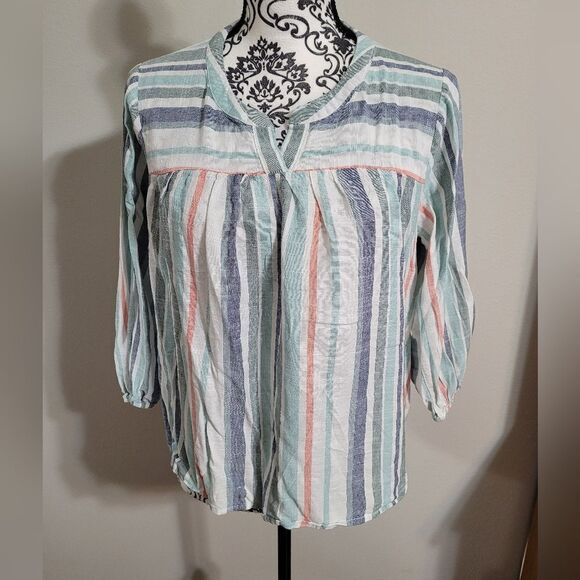 Knox Rose striped woman's small top - Picture 1 of 6